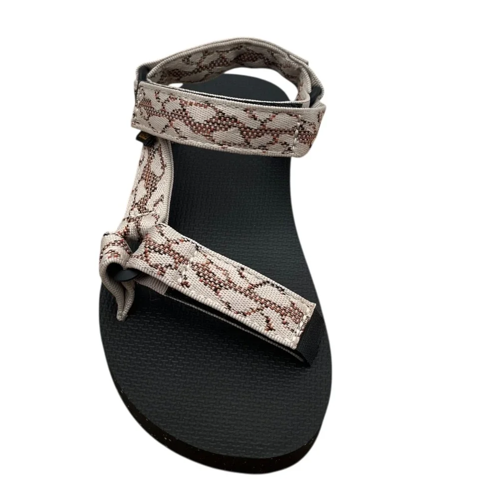 Teva Original Universal Men's Sport Strappy Sandals Size‎ 5 Tan Brown Black